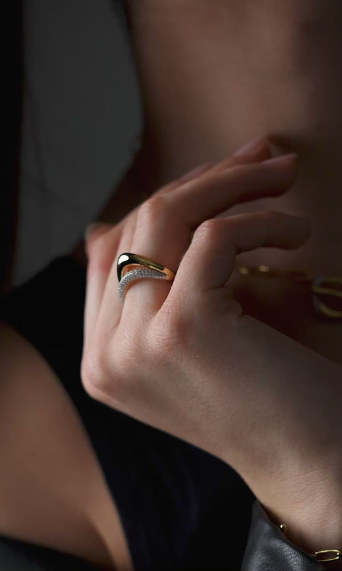 Paul Valentine Crystal Galaxy Ring Neueste Stile