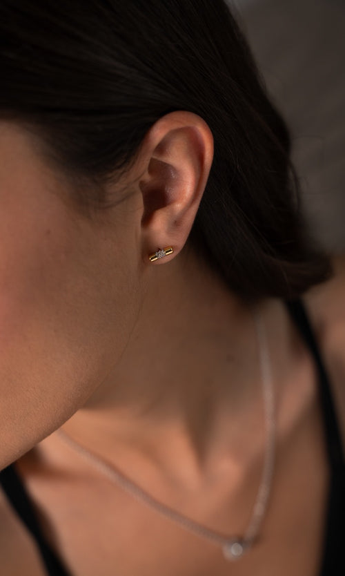 Paul Valentine Pure Ohrstecker 14k vergoldet Nur für heute