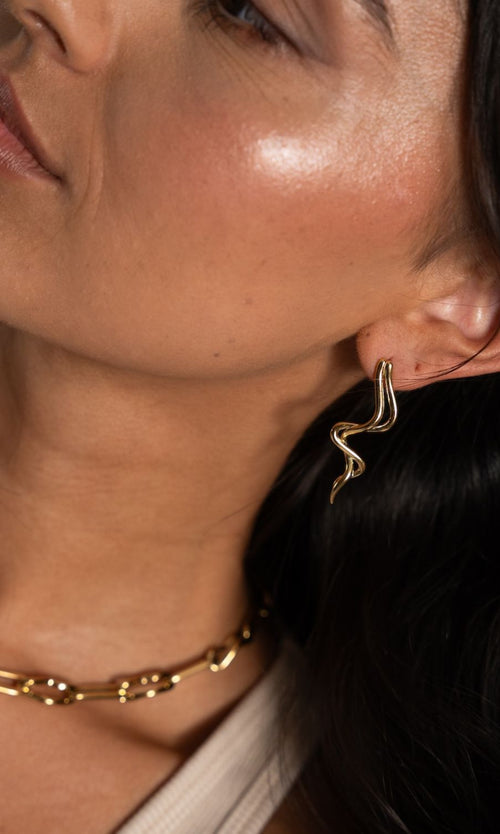 Paul Valentine Wave Rush Earrings Günstiger Verkauf