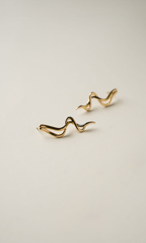 Paul Valentine Wave Rush Earrings Günstiger Verkauf