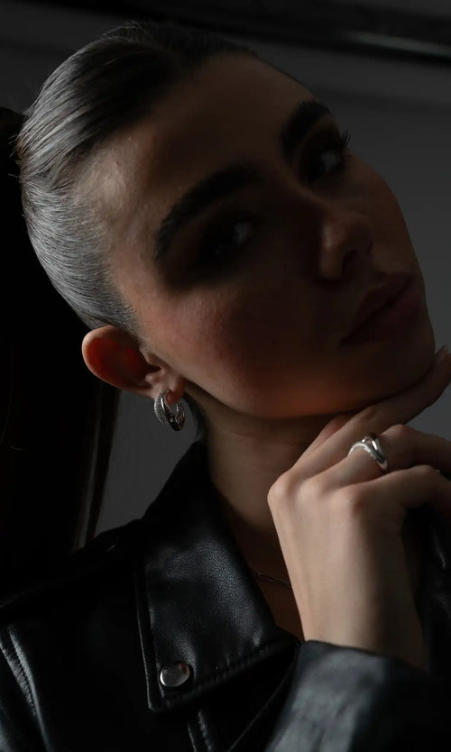 Paul Valentine Crystal Galaxy Hoops Tiefpreis