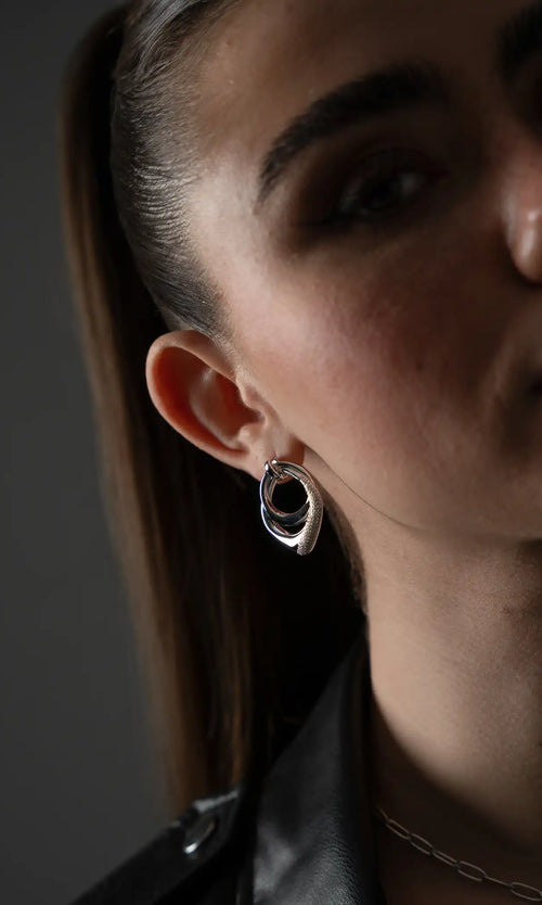 Paul Valentine Crystal Galaxy Earrings Begrenzte Freigabe