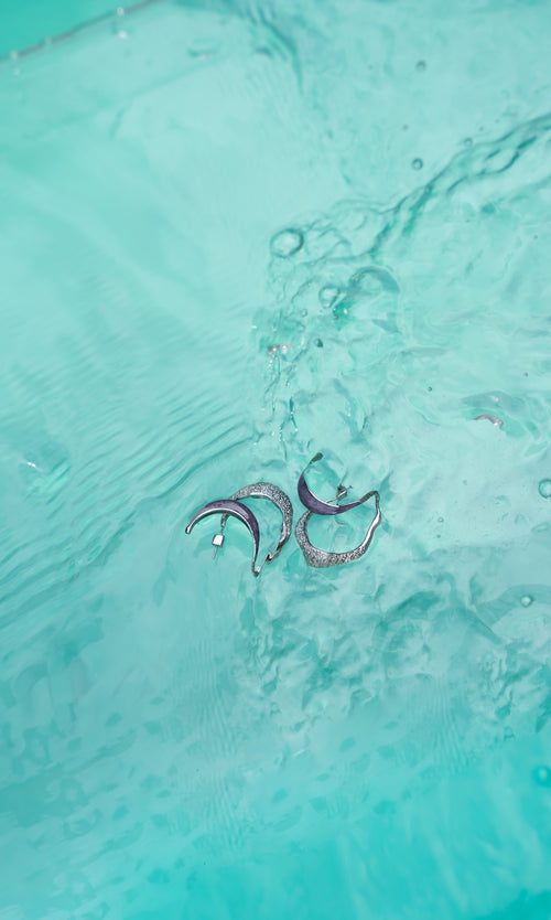 Paul Valentine Underwater Enamel Hoops Letzte 2 Tage