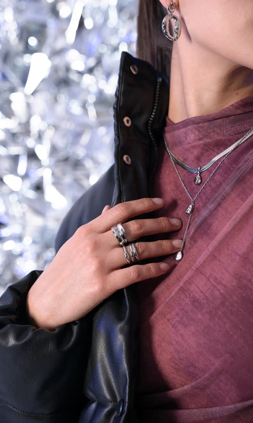 Paul Valentine Molten Triple Ring Sonderangebot der Fabrik