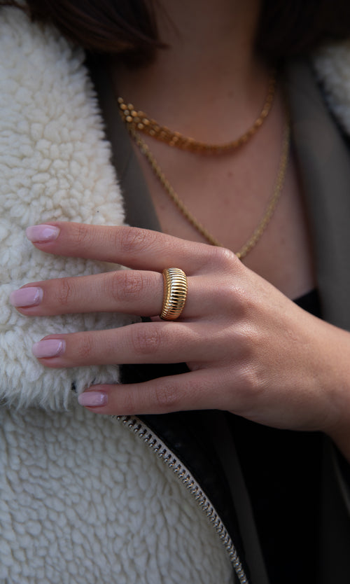 Paul Valentine Avenue Structure Ring Rabatte dieses Monats
