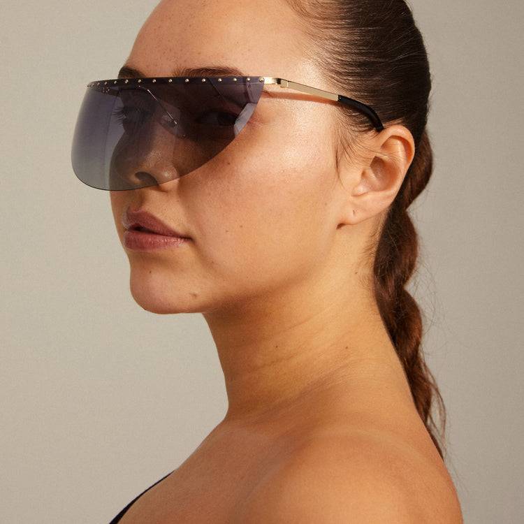 Pilgrim ALIAN Sonnenbrille Schwarz/Gold Nur noch ein Tag übrig