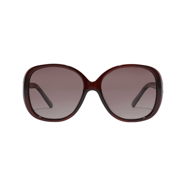 Pilgrim PARKER Oversized-Retro-Sonnenbrille, Braun Begrenztes Angebot