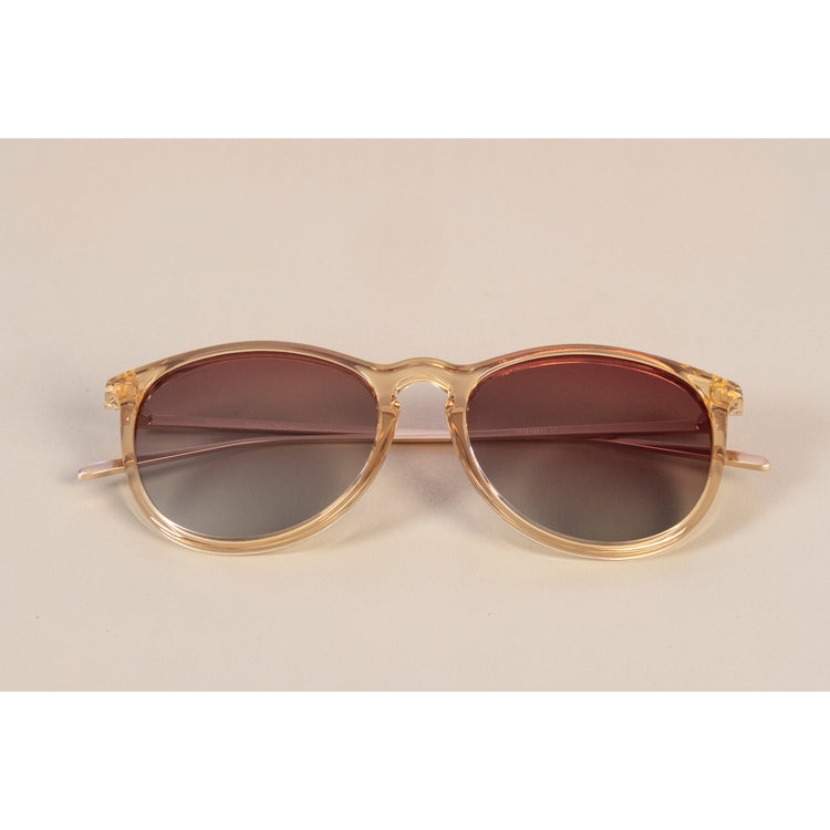 Pilgrim VANILLE Sonnenbrille Hellbraun/Gold Saisonschlussverkauf