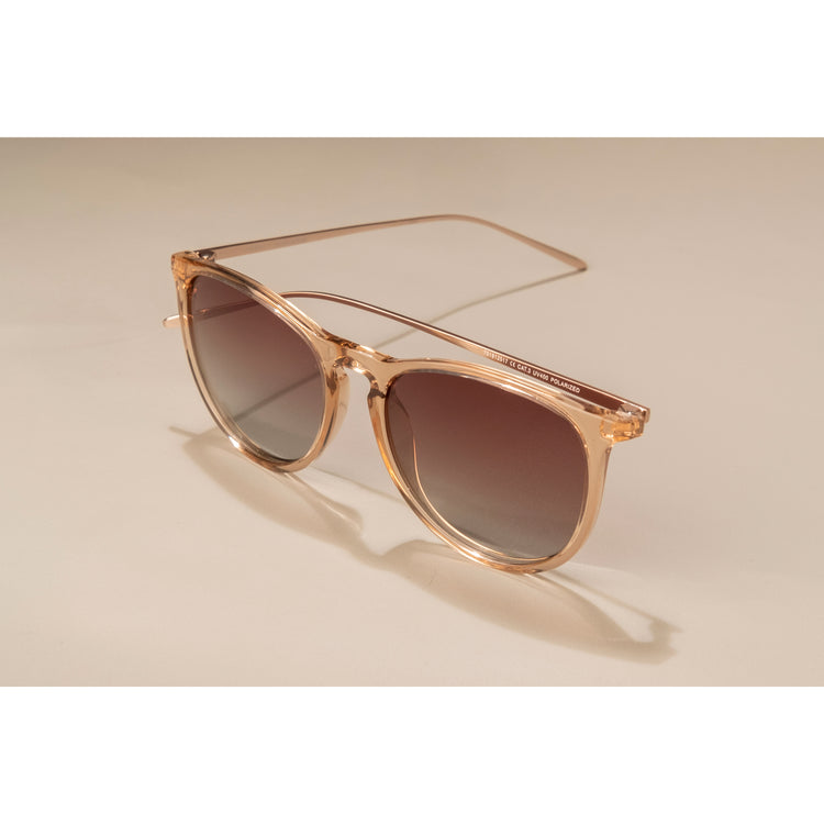 Pilgrim VANILLE Sonnenbrille Hellbraun/Gold Saisonschlussverkauf