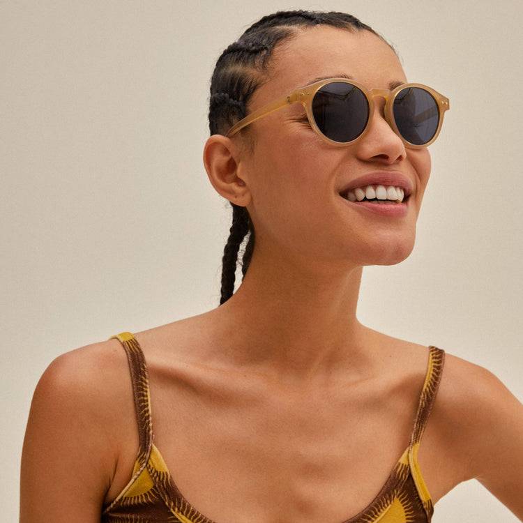 Pilgrim KYRIE Sonnenbrille Hellbraun/Gold Black Friday