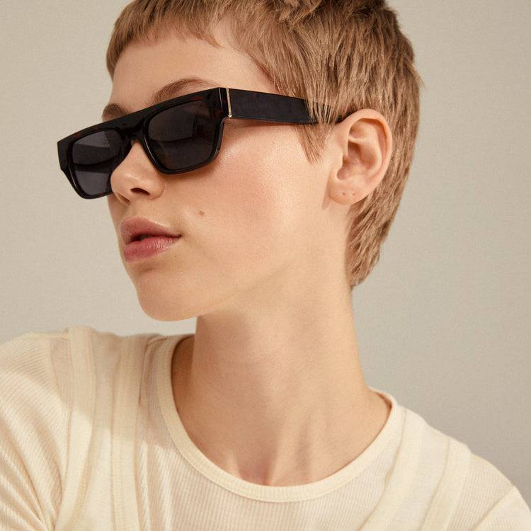 Pilgrim ENIEL Recycelte Sonnenbrille Schildpatt-Braun/Gold Heißer Verkauf