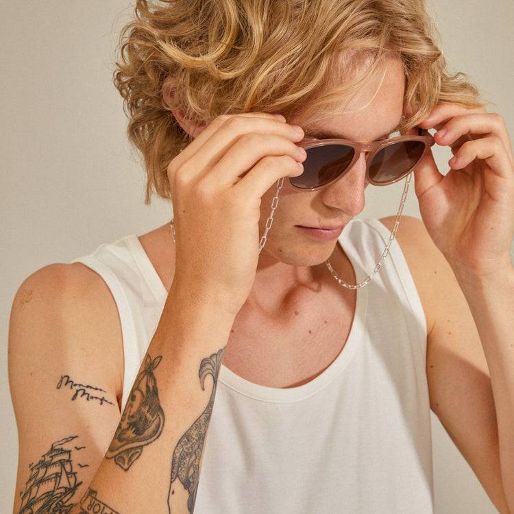 Pilgrim SAHARA Recycelte Sonnenbrille Rosa Neueste Mode
