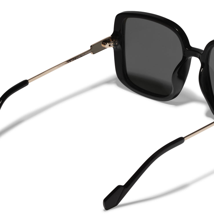 Pilgrim ALIET Sonnenbrille Schwarz/Gold Verkauf