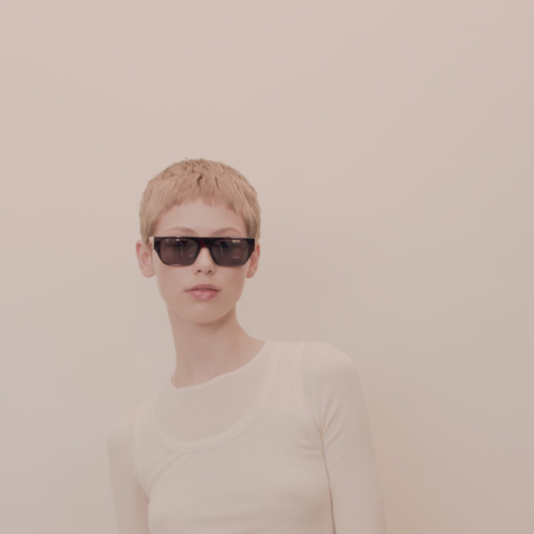 Pilgrim ENIEL Recycelte Sonnenbrille Schwarz/Gold im Angebot