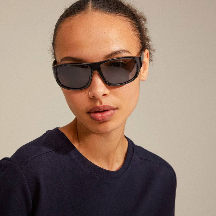 Pilgrim GERTRUD Sonnenbrille Schwarz Rabatt