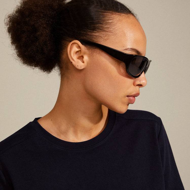 Pilgrim GERTRUD Sonnenbrille Schwarz Rabatt