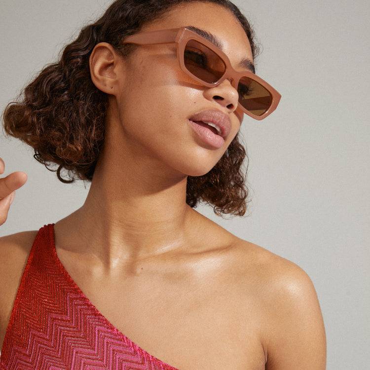 Pilgrim ORIANA Sonnenbrille hellbraun Sonderangebot der Fabrik