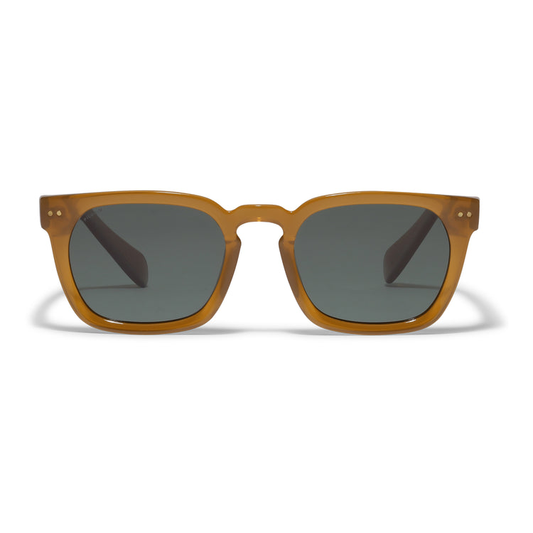 Pilgrim ELETTRA ikonische Retro-Sonnenbrille karamellbraun Super Rabatt