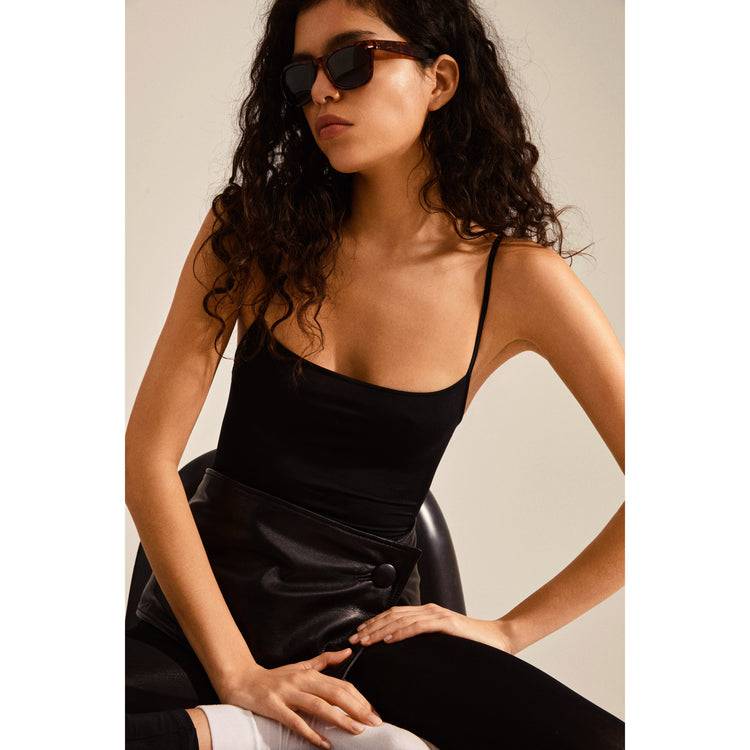 Pilgrim REESE Sonnenbrille im Retro-Stil, Schildpatt braun Im Verkauf