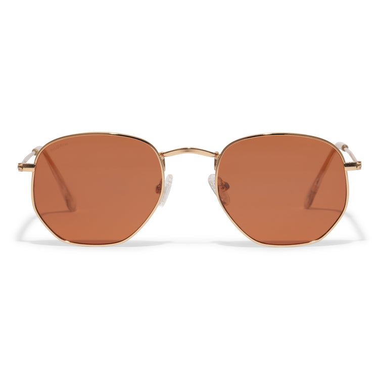 Pilgrim RYLAN Sonnenbrille Orange/Gold 50% Rabatt für begrenzte Zeit