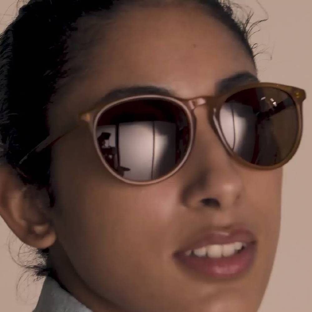 Pilgrim SAHARA Acetat Sonnenbrille hellbraun Rabatte dieses Monats