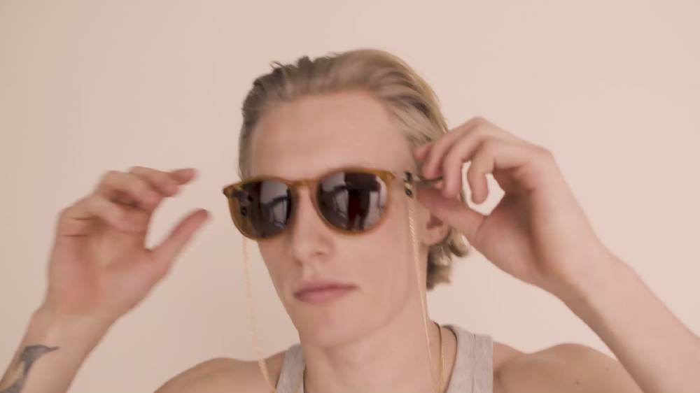 Pilgrim SAHARA Acetat Sonnenbrille hellbraun Rabatte dieses Monats