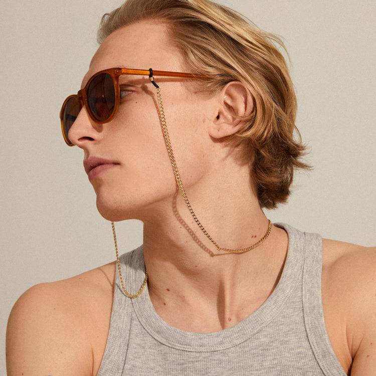 Pilgrim SAHARA Acetat Sonnenbrille hellbraun Rabatte dieses Monats