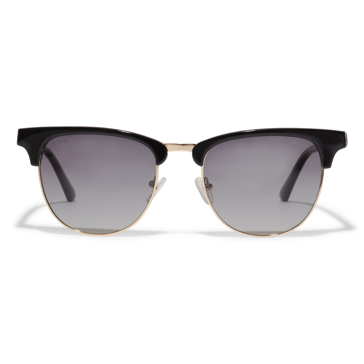 Pilgrim CHARLIE Sonnenbrille Schwarz/Gold Cyber Monday