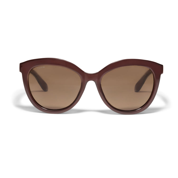 Pilgrim MARLENE recycelte Cat-Eye-Sonnenbrille braun Muttertagsangebot