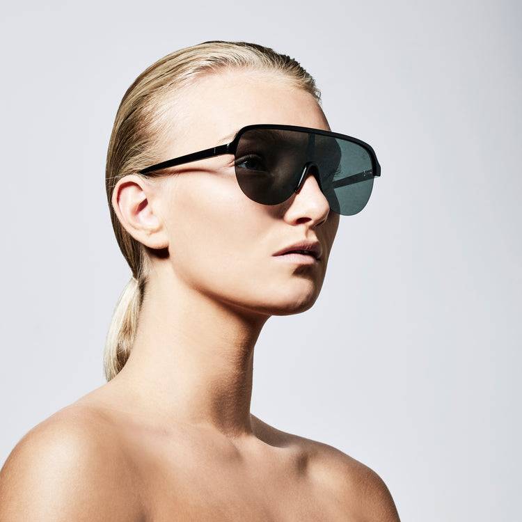 Pilgrim BINNIE Shield Sonnenbrille schwarz Online Outlet
