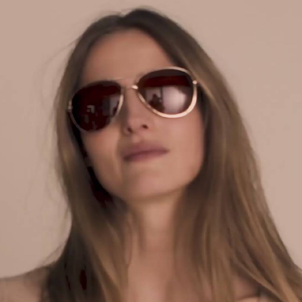 Pilgrim NANI Sonnenbrille Orange/Gold Blitzangebot