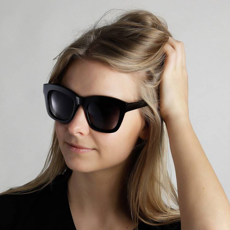 Pilgrim Sonnenbrille : Dael : Schwarz Sonderangebote