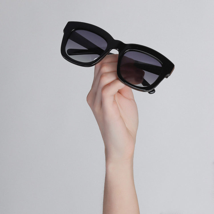 Pilgrim Sonnenbrille : Dael : Schwarz Sonderangebote