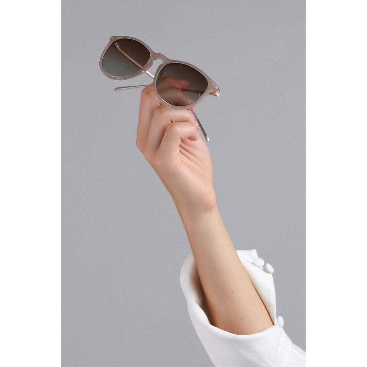 Pilgrim VANILLE Sonnenbrille hellgrau/Gold Versandkostenfrei