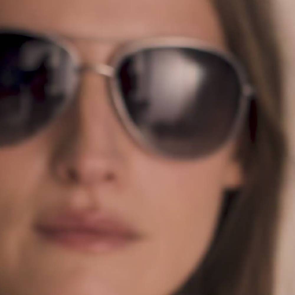 Pilgrim NANI graue Piloten-Sonnenbrille hämatitbeschichtet Begrenztes Angebot