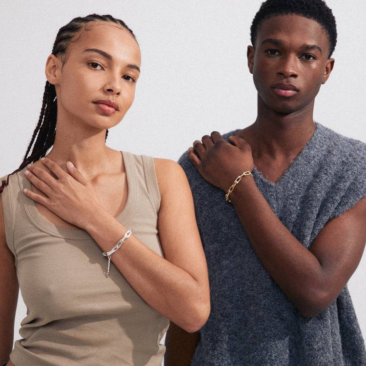 Pilgrim STAY recyceltes Armband vergoldet Tägliche Deals