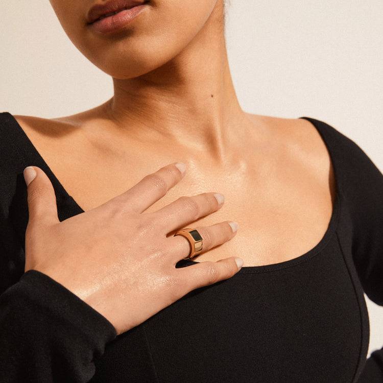 Pilgrim FRIENDS Ring, vergoldet Zeitbegrenzte Promotion