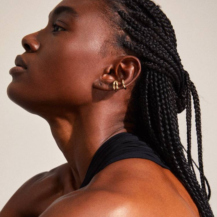 Pilgrim LISETTE Earcuffs, vergoldet Clearance-Verkauf