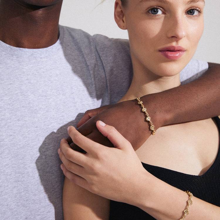Pilgrim INAYA recyceltes Armband vergoldet Hotsell