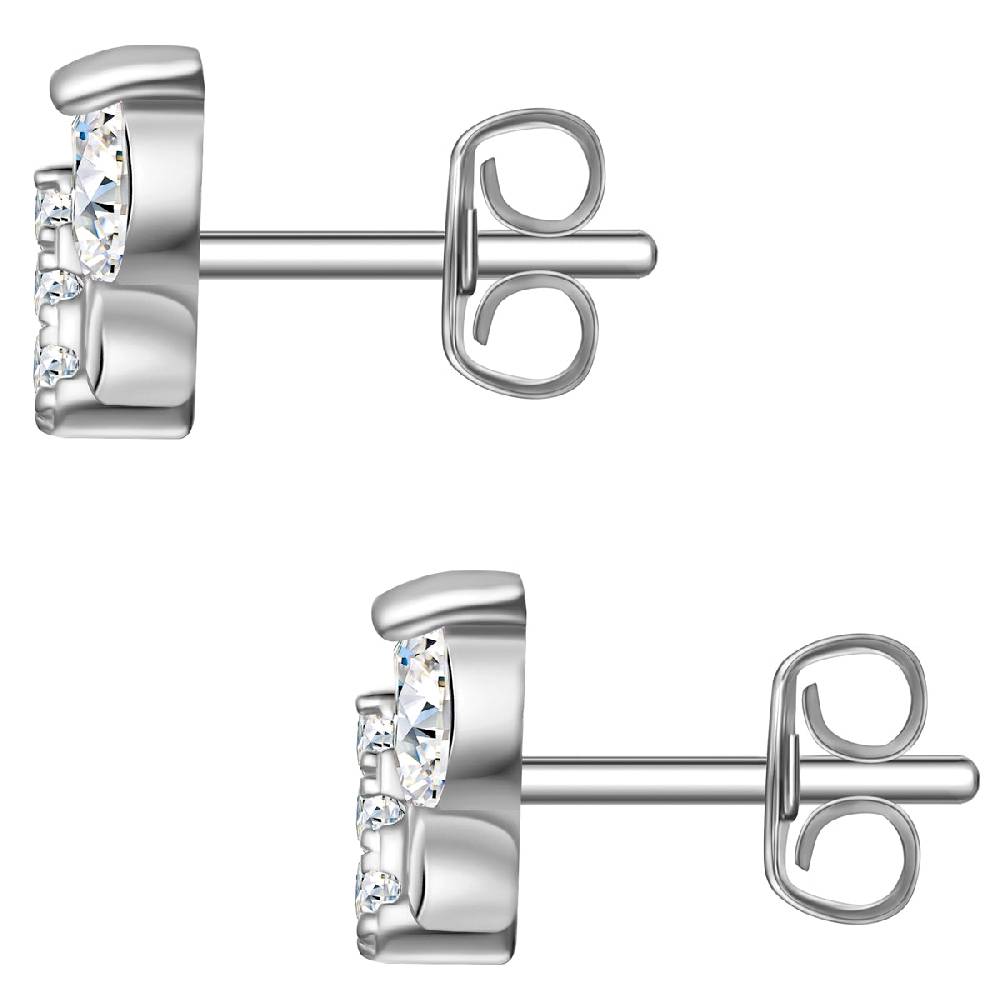 Rafaela Donata Ohrstecker Sterling Silber Zirkonia weiß Wochenangebot
