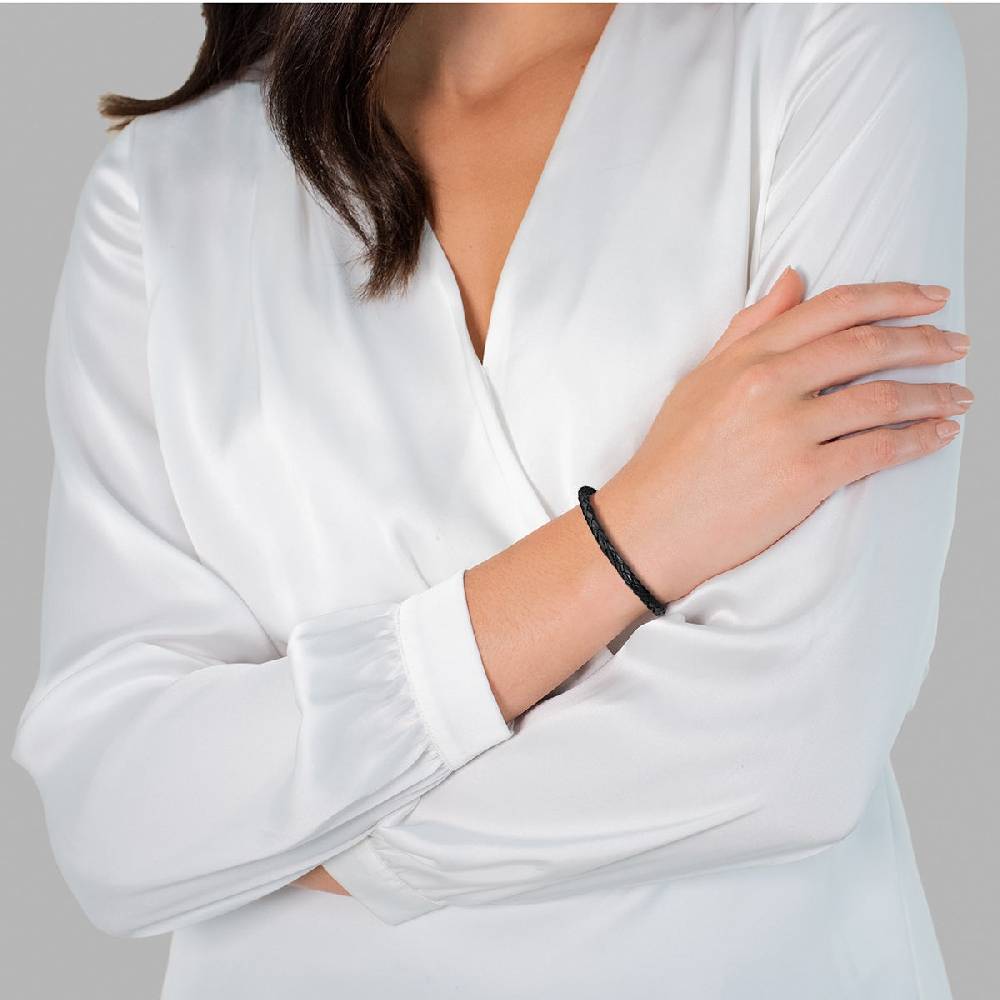 Rafaela Donata Armband schwarz Kostenloser Versand international