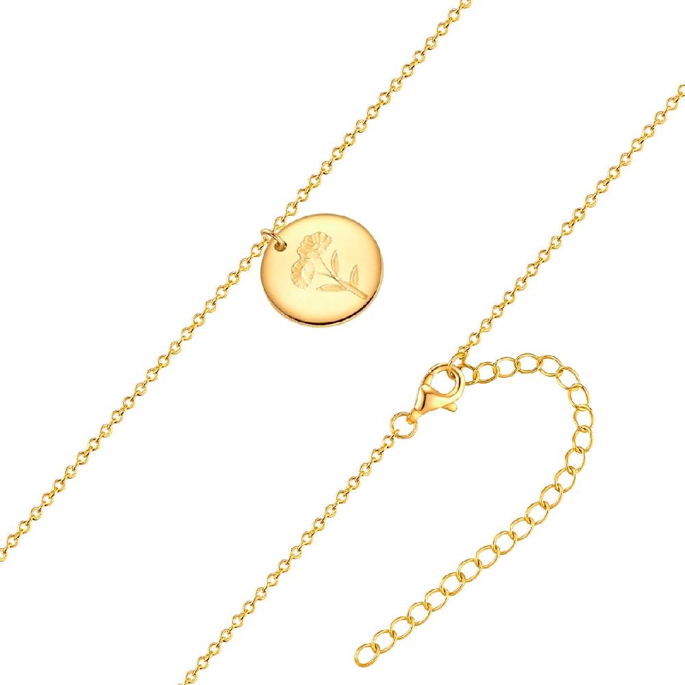 Rafaela Donata Kette mit Anhänger Sterling Silber gelbgold Fabrikpreis