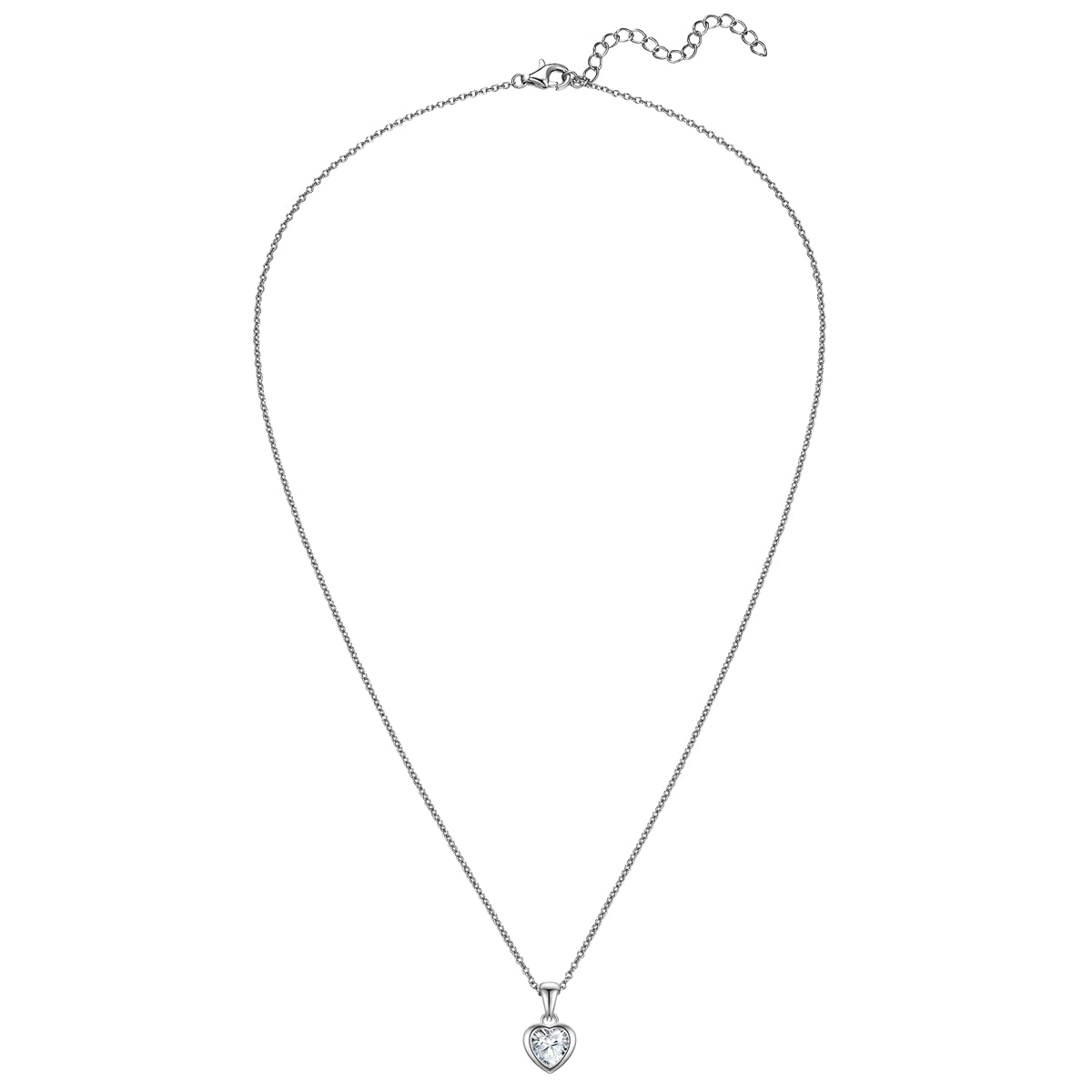 Rafaela Donata Kette mit Anhänger Sterling Silber Zirkonia weiß Cyber Monday