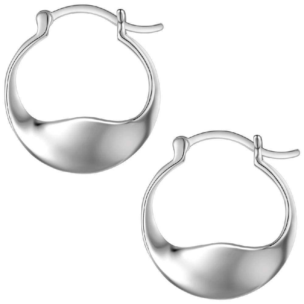 Rafaela Donata Creolen Sterling Silber Lagerräumung