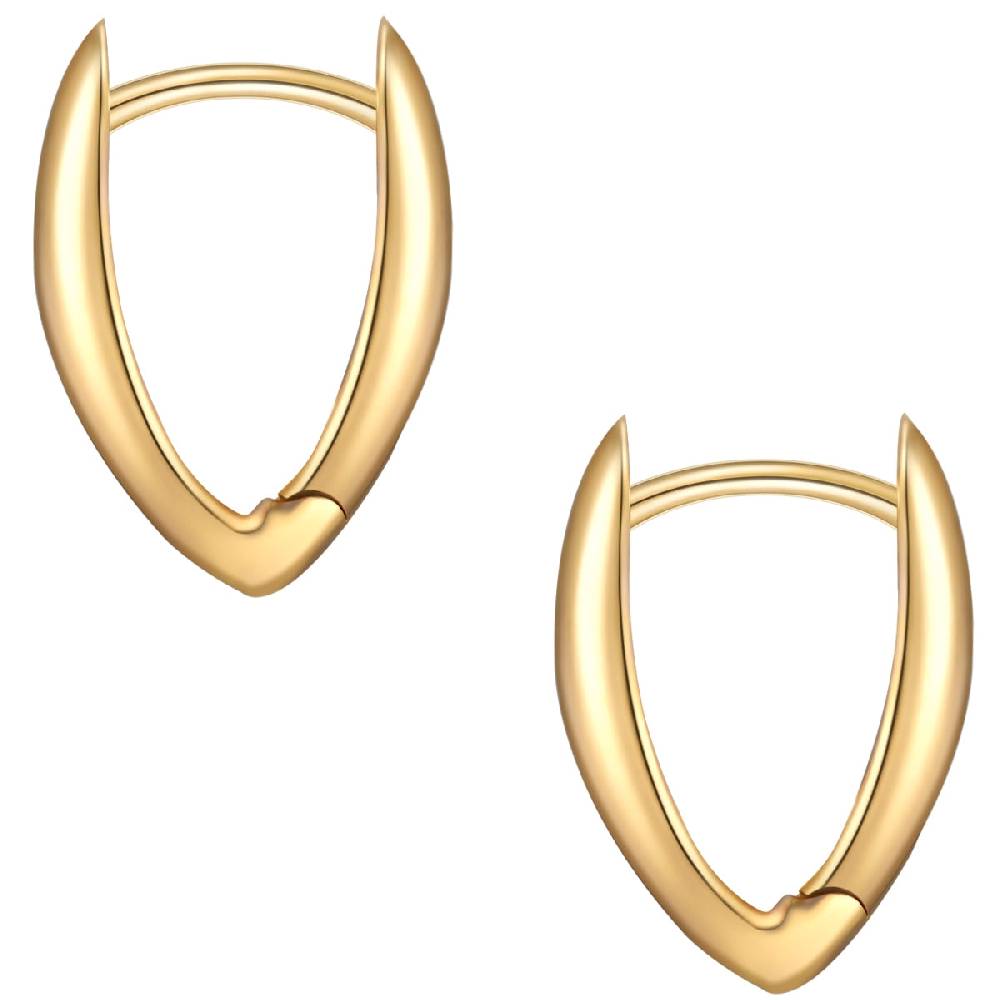 Rafaela Donata Creolen Sterling Silber gelbgold Online Outlet