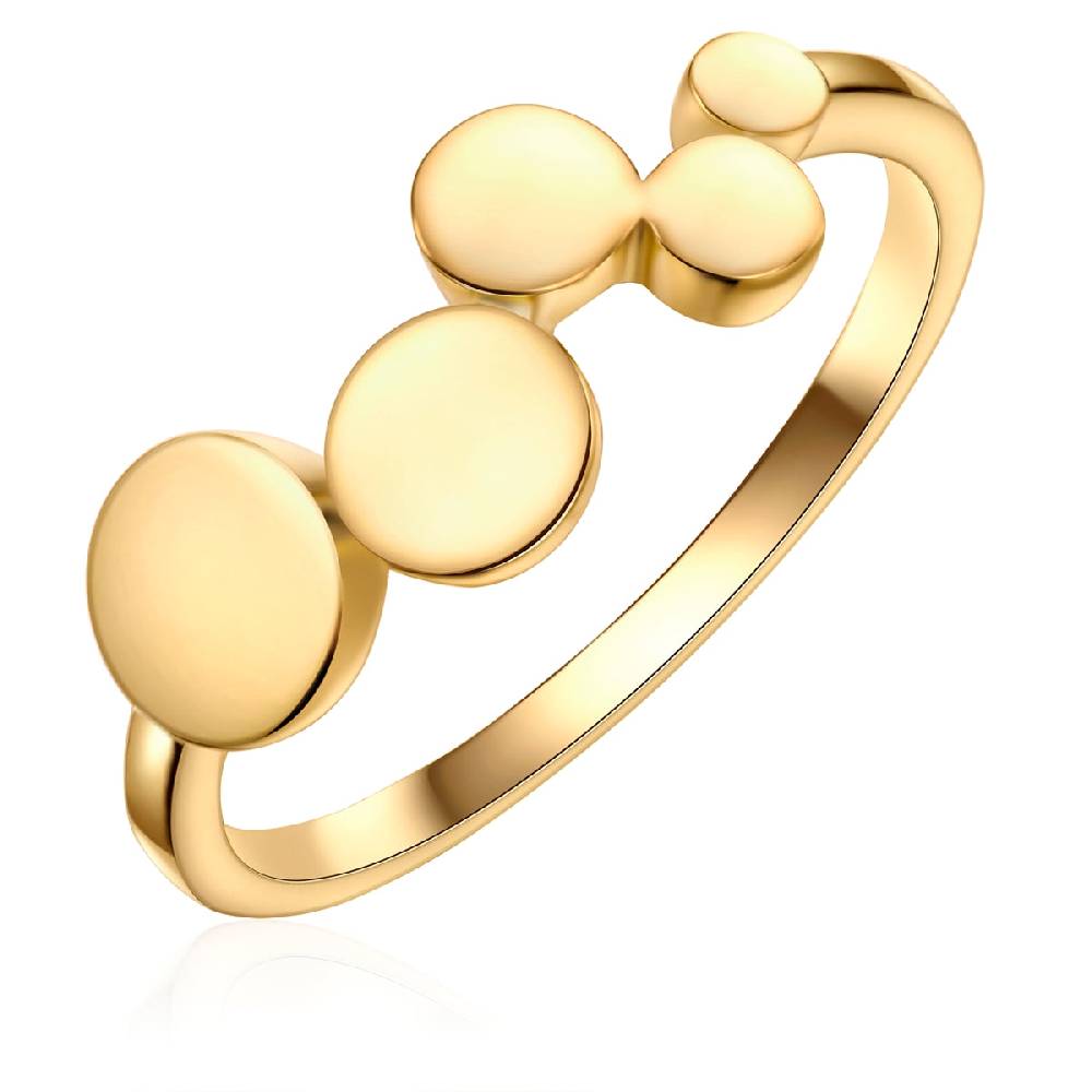 Rafaela Donata Ring Sterling Silber gelbgold Zeitbegrenzte Promotion