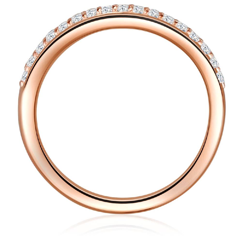 Rafaela Donata Ring Sterling Silber roségold Zirkonia weiß Nur für heute