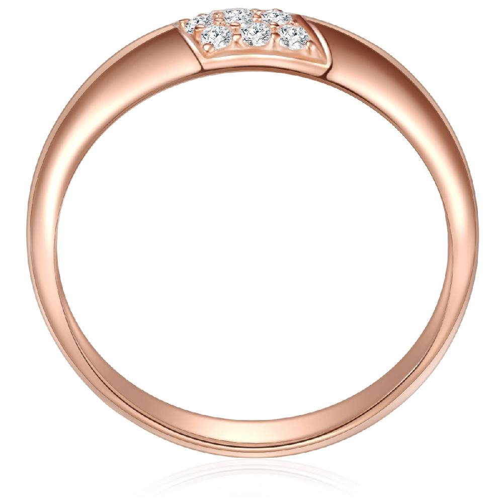Rafaela Donata Ring Sterling Silber roségold Zirkonia weiß Discount Store für neue Produkte