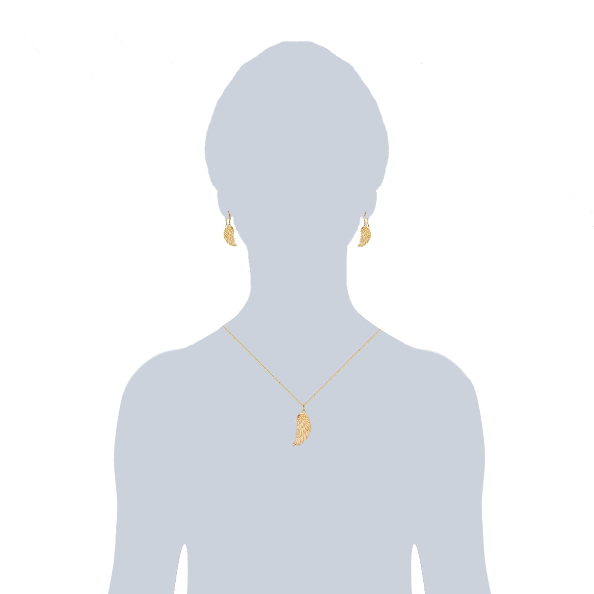 Rafaela Donata Set (Kette+Ohrhänger) gelbgold zollfrei