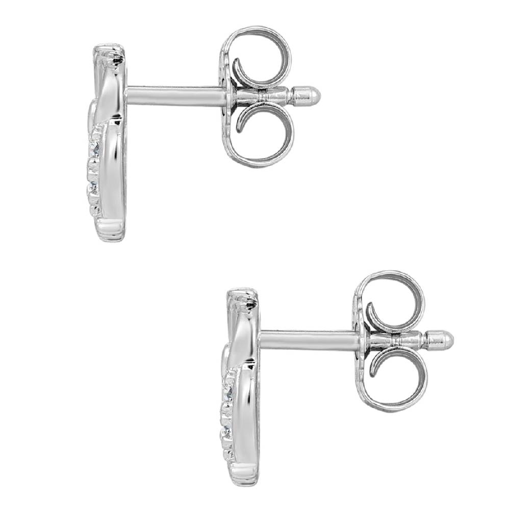 Rafaela Donata Ohrstecker Sterling Silber Zirkonia weiß Online